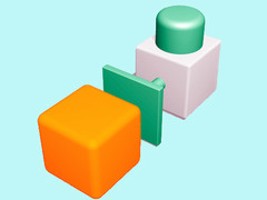 Igra Pritisni to 3D spletu