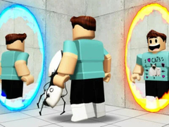 Igra Portal Obby spletu