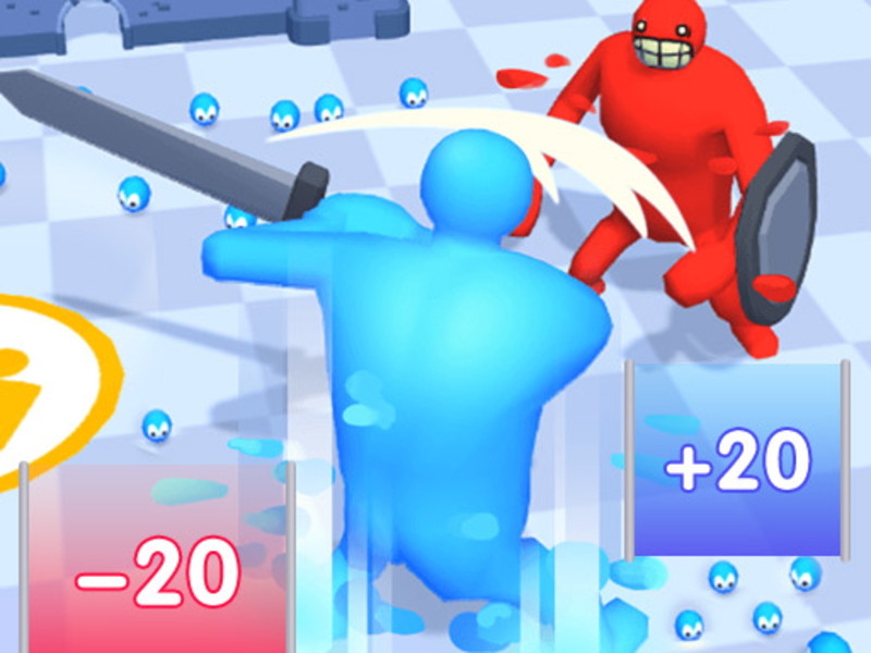 Igra Giant Run 3D spletu