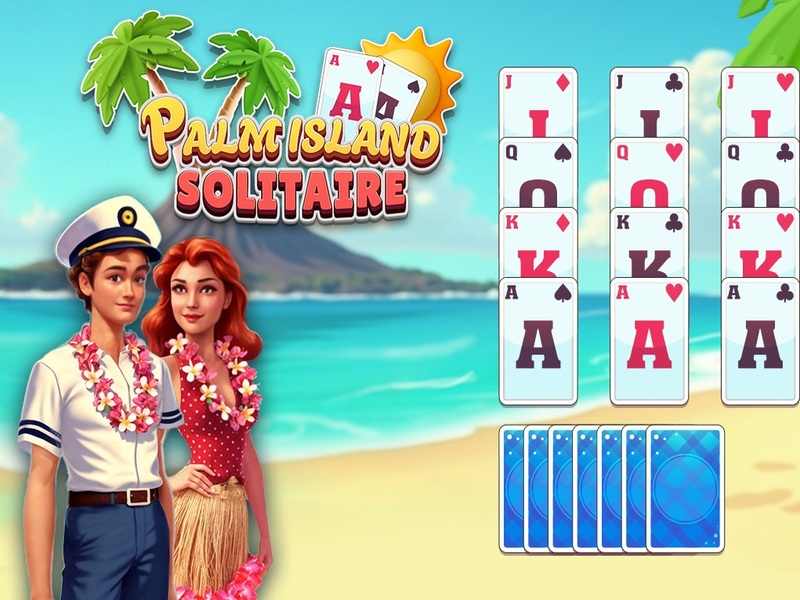 Igra Pasyans: Palm Island spletu