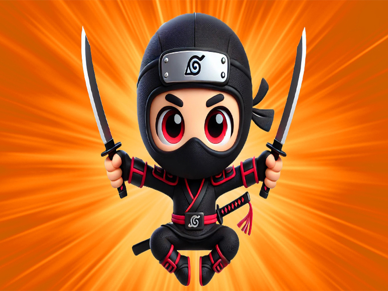 Igra Metanje ninja spletu
