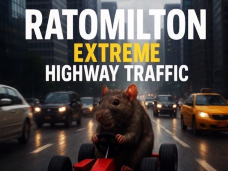 Igra Rat Milton: Ekstremno gibanje na avtocesti spletu