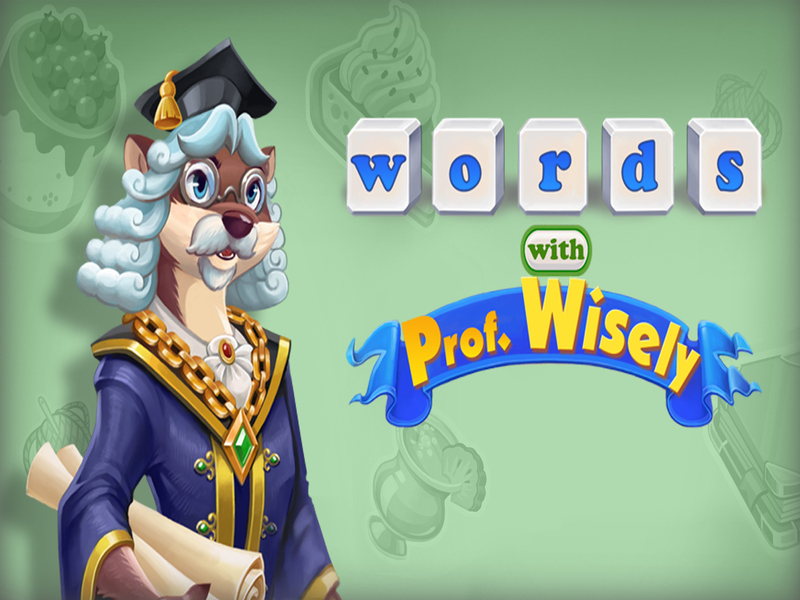 Igra Besede s profesorjem Wiseleyjem spletu