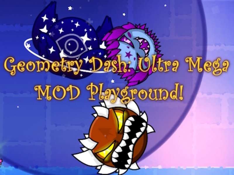 Igra Geometry Dash: Ultra Mega MOD igre! spletu