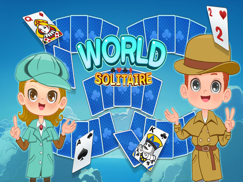 Igra World pasitaire tri vrhove spletu