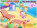 Igra Dojenček Hazel Na Plaži spletu