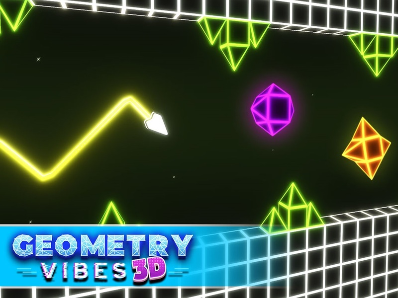 Igra Geometrijske vibracije 3D spletu