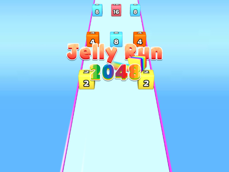 Igra Jelly Race 2048 spletu