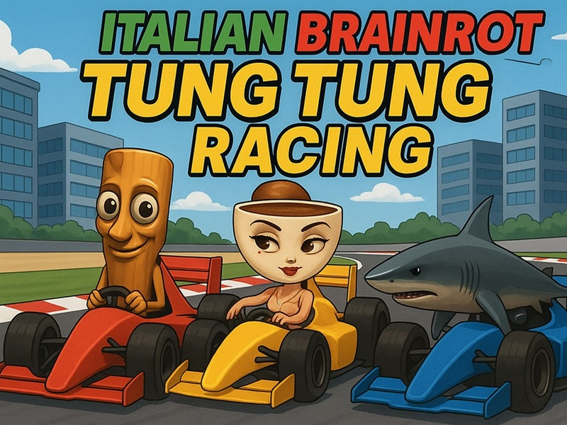 Igra Italijanski možganski krog: Tung Tung Racing spletu