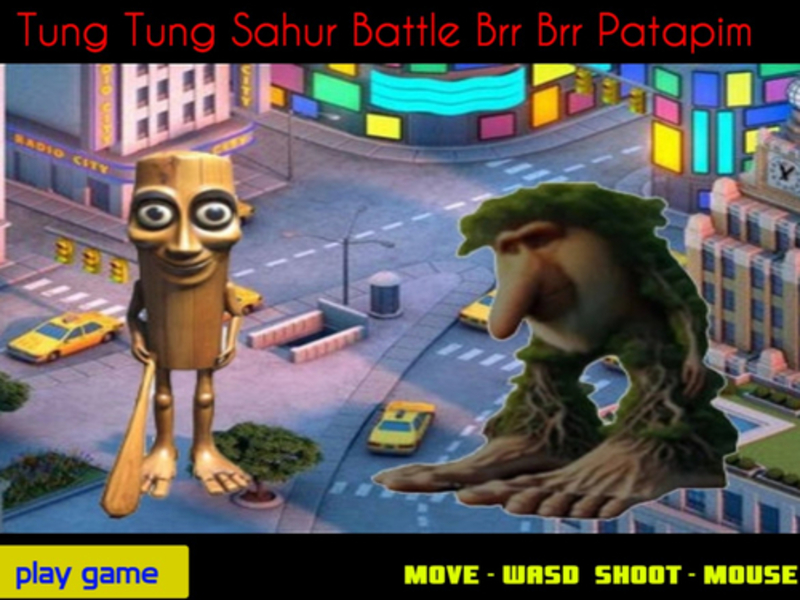 Igra Tung Tung Sahur Battle Brr Brr Patapis spletu