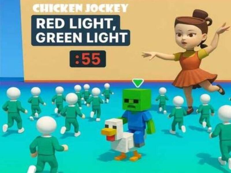 Igra Piščančja jokej: rdeča svetloba zelena svetloba spletu