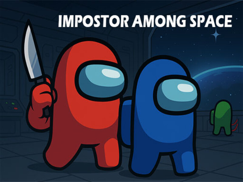 Igra Impostor in axong as v vesolju spletu