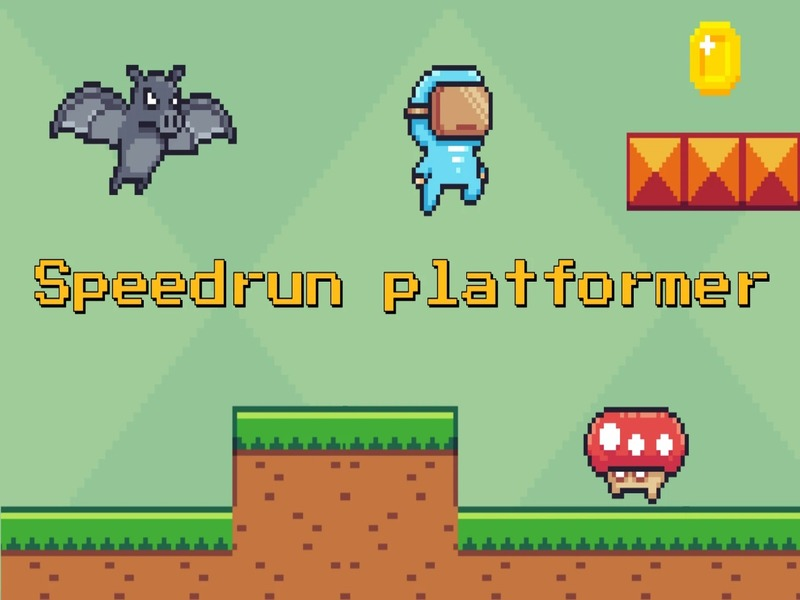 Igra Platformer z veliko hitrostjo spletu