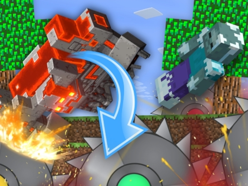 Igra MOBS FARM v Minecraftu spletu