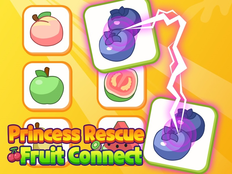 Igra Princess Rescue: združite sadje spletu