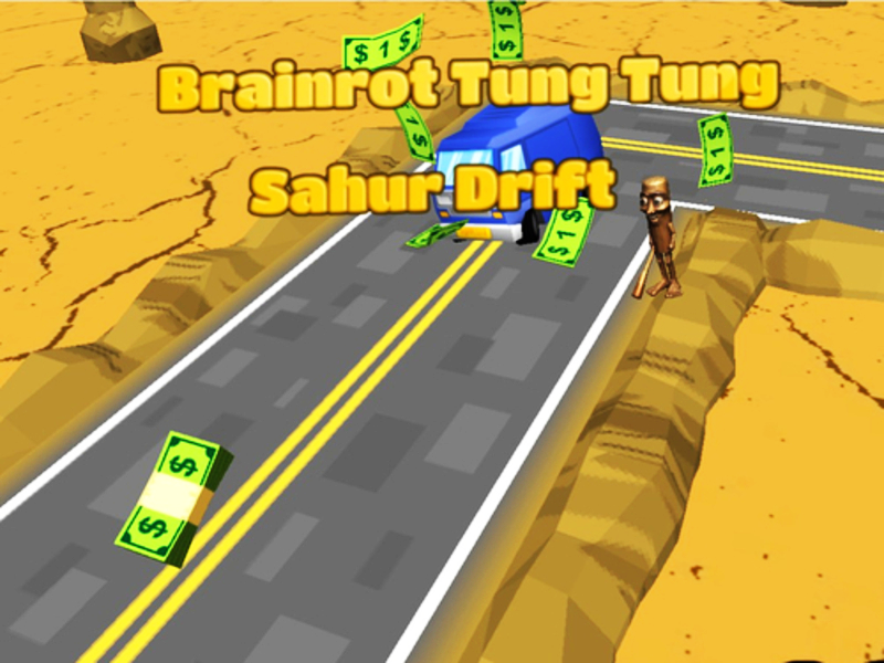 Igra Brainrrot Tung Tung Sahur Drift spletu
