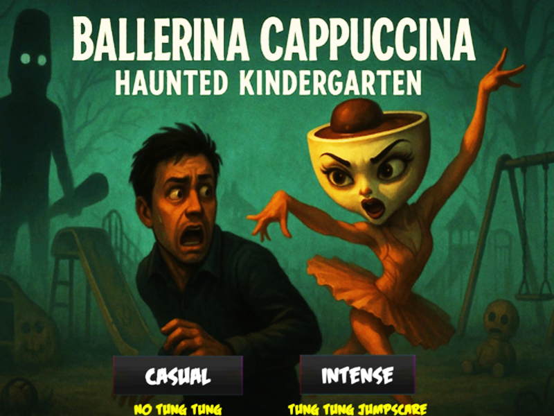 Igra BALERINA KAPUCHINO: Ghost vrtec spletu