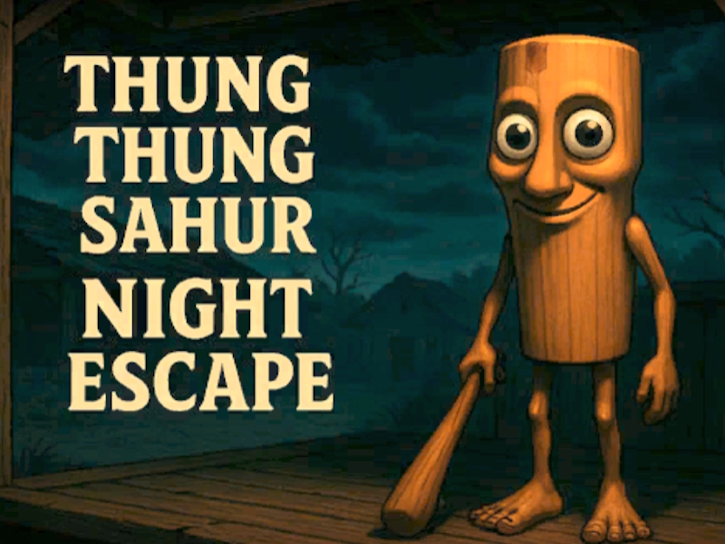 Igra Tung tung sahur Night pobeg spletu