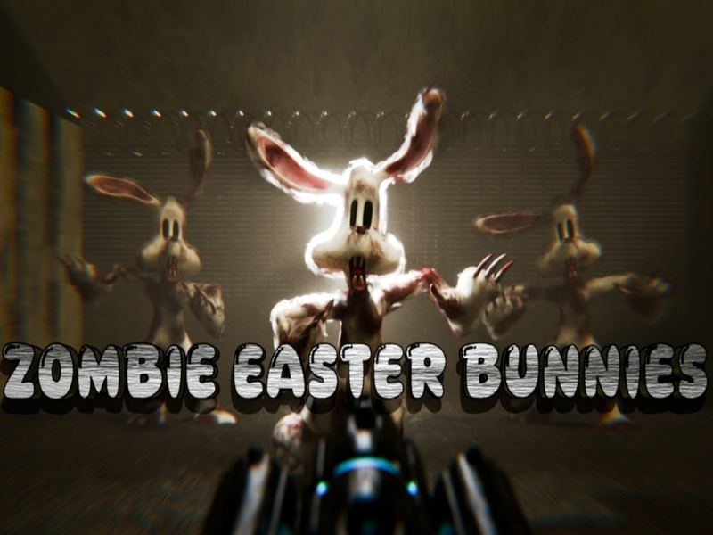 Igra Velikonočni zajci zombiji spletu