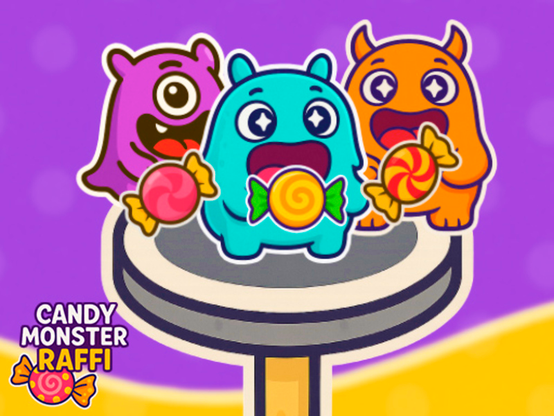 Igra Raffi Candy Monster spletu
