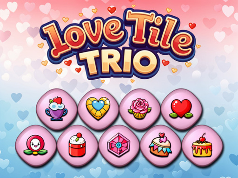 Igra Ljubezenske ploščice: Trio spletu