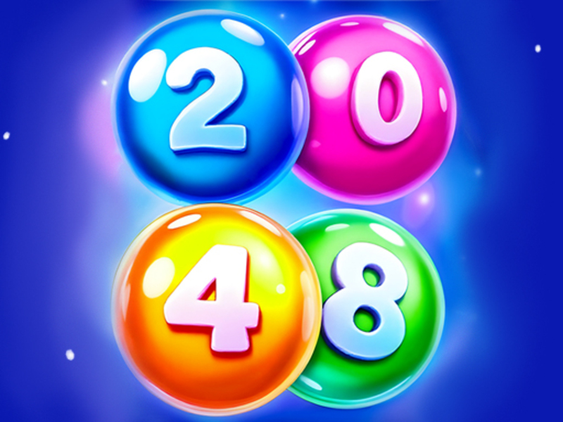 Igra 2048 Priključite kroglice spletu