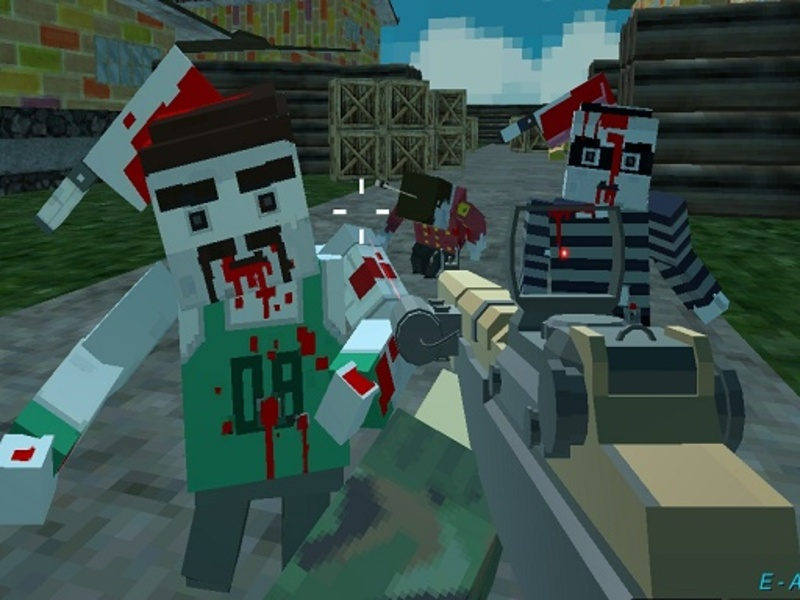 Igra Pixel orožje apokalipsa 3 zombiji spletu