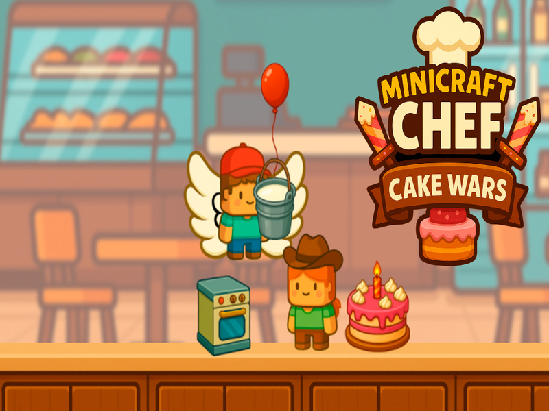 Igra MiniKraft: Chef War of Cakes spletu