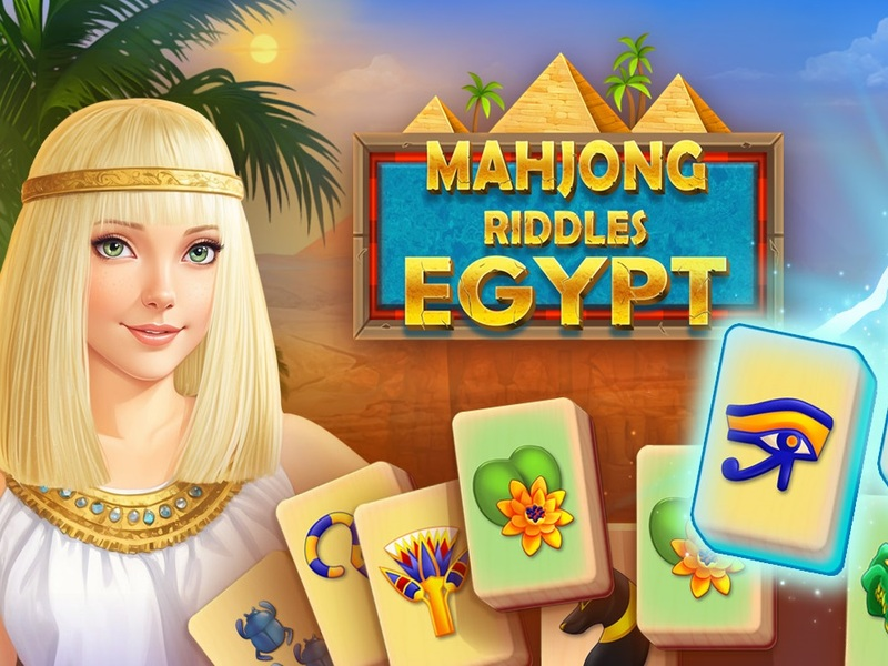 Igra Madzhong Riddles: Egipt spletu